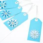 Gift Tags - 6 Powder Blue ..